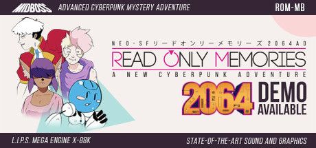 2064: Read Only Memories box art for Playstation 4